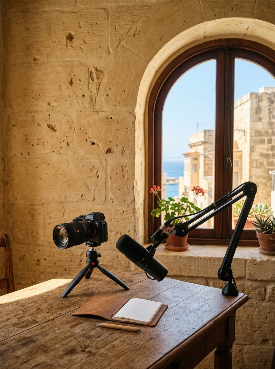 Content Creator workspace in Malta