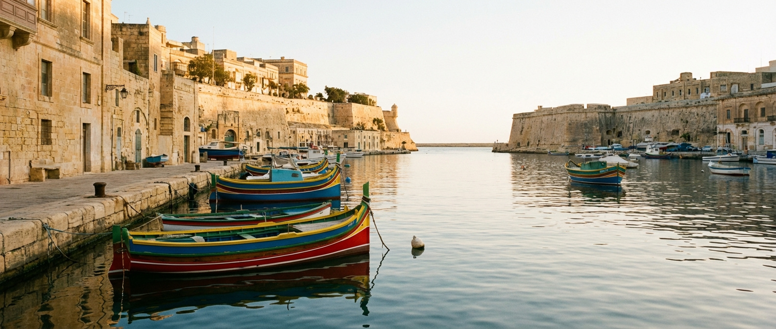 Traditional Maltese boats