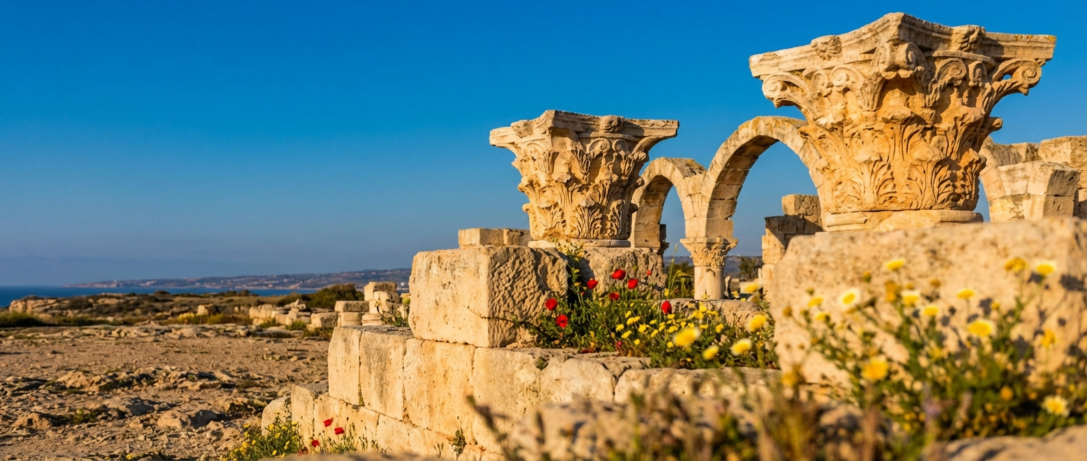 Ancient ruins in Cyprus