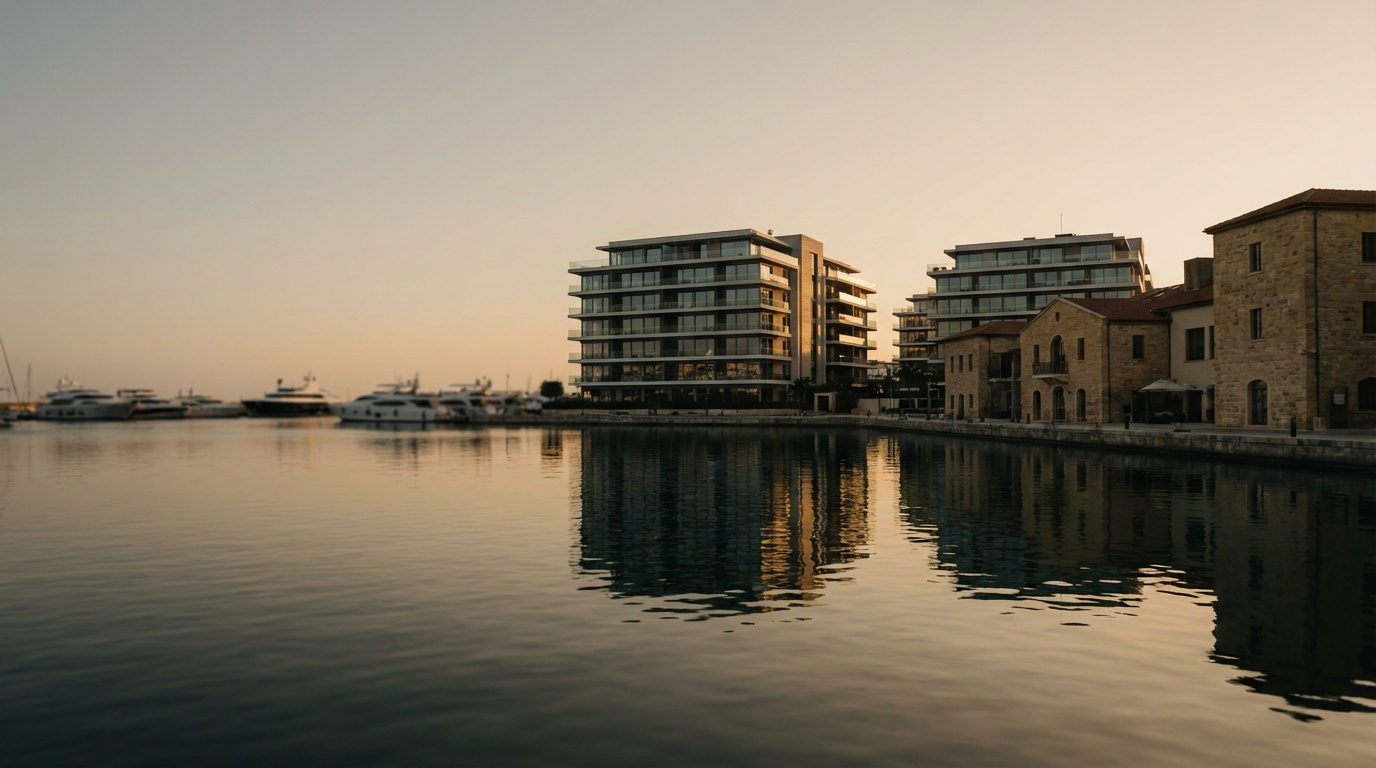 Modern Limassol Marina